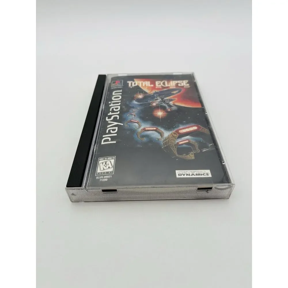 Total Eclipse Turbo CIB Longbox w/ Registration Card Sony PlayStation 1 VG